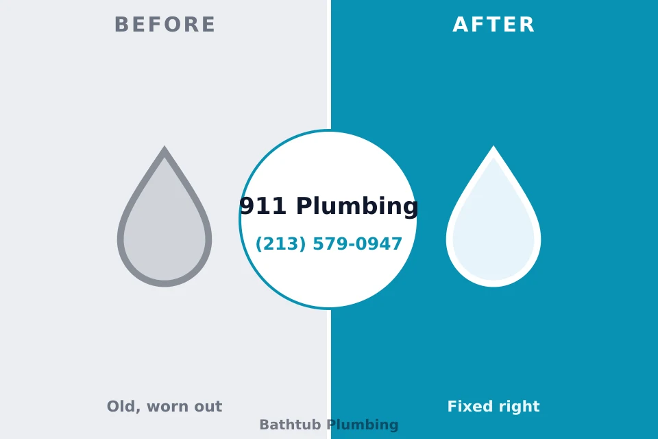 Before and after: plumbing company Elk Grove, CA